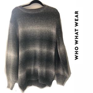 Who What Wear sweater dress grey size M